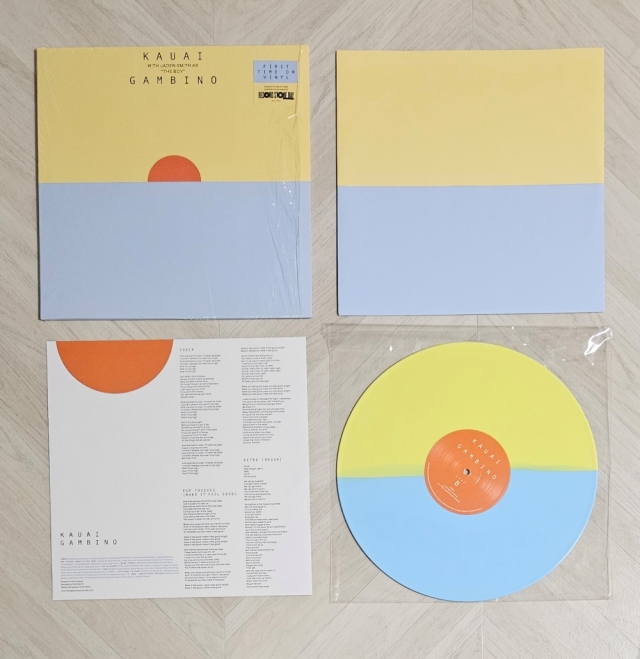#Childish Gambino - Kauai 블루+옐로 한정판.jpg