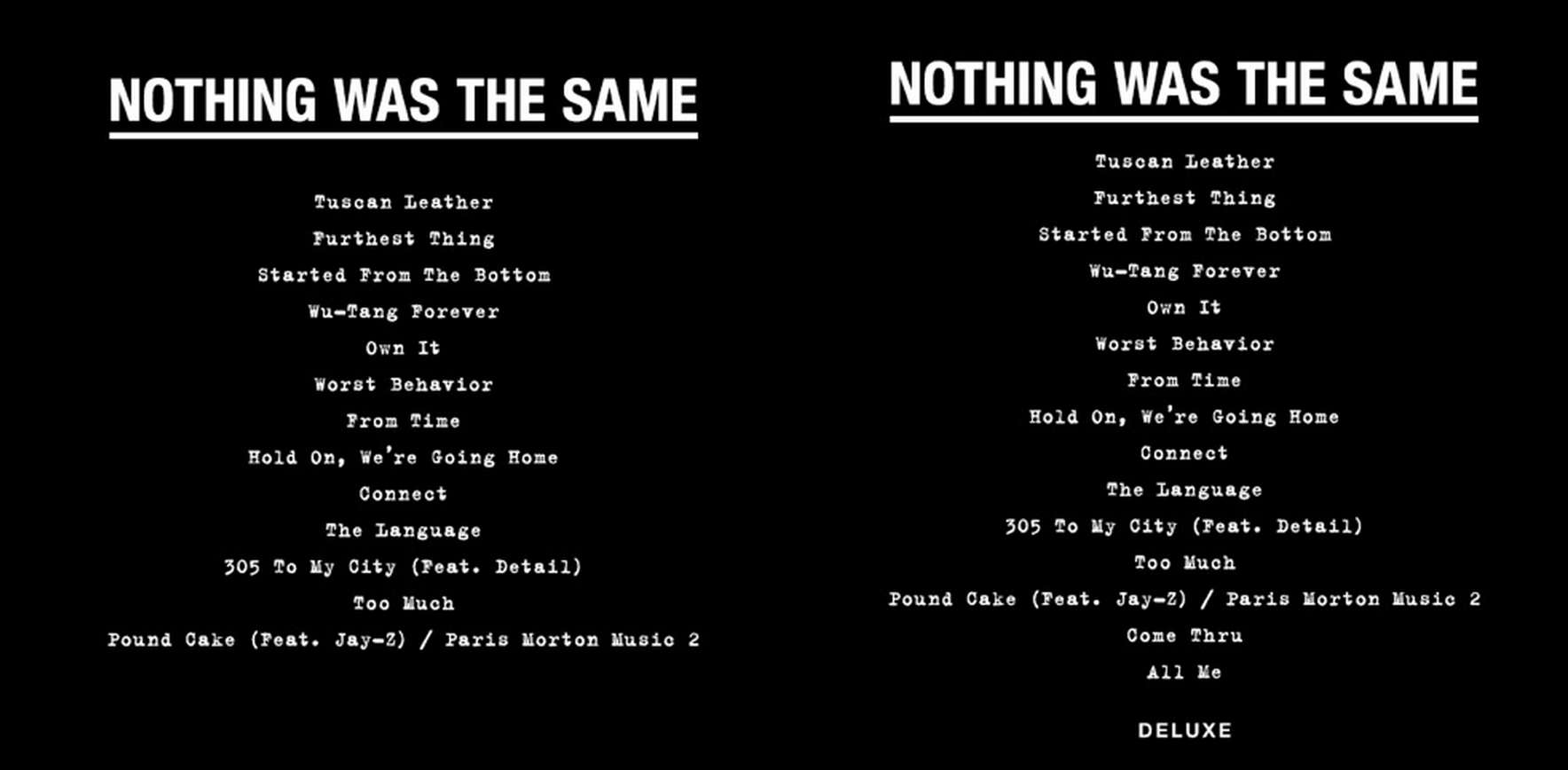 Drake nothing was the same Cover. Drake nothing was the same album Cover. Cars nothing will be the same poster.