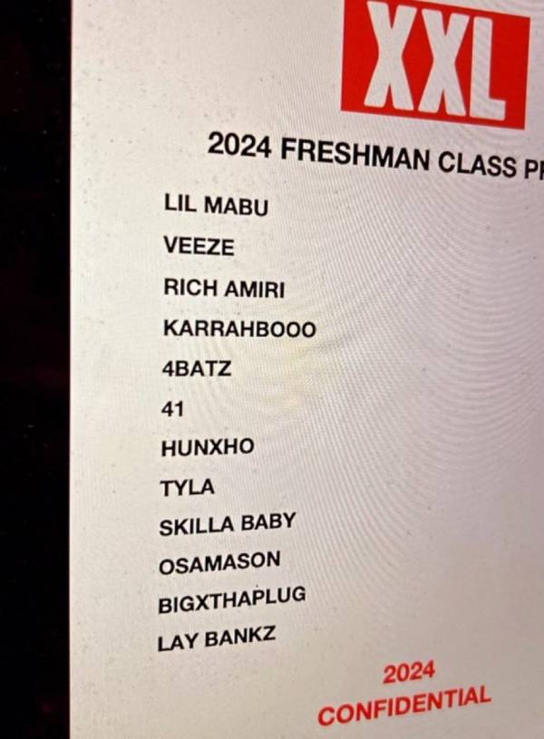 Xxl Freshman List 2024 Editha Hildegaard