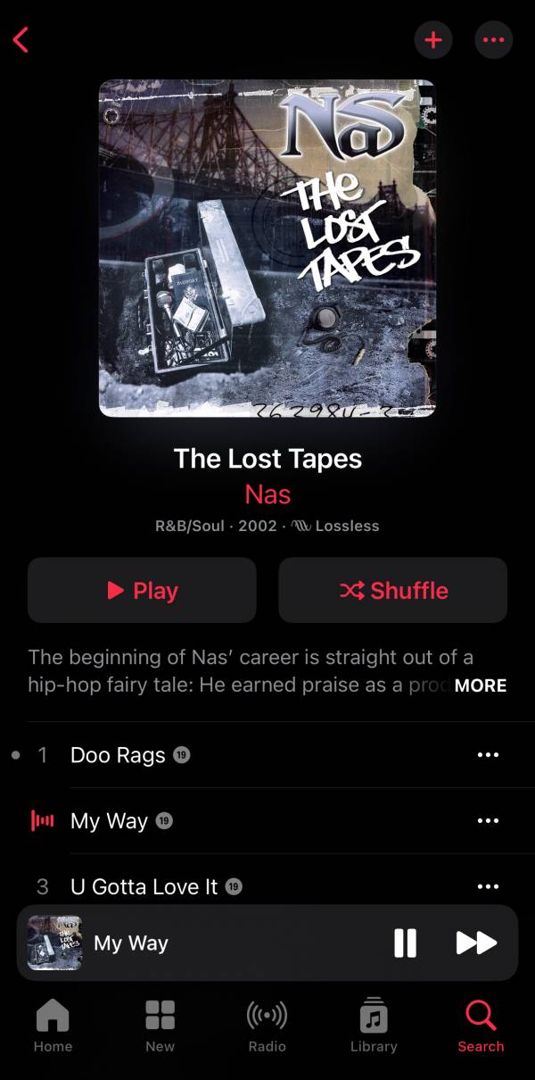 IMG_1706.jpeg : Nas-the lost tapes 어떤가요?