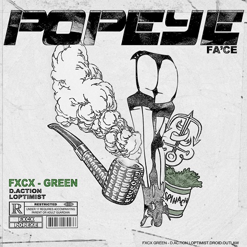 face 뽀빠이(Popeye) feat.D.Actin, Loptimist 앨범 커버.jpg