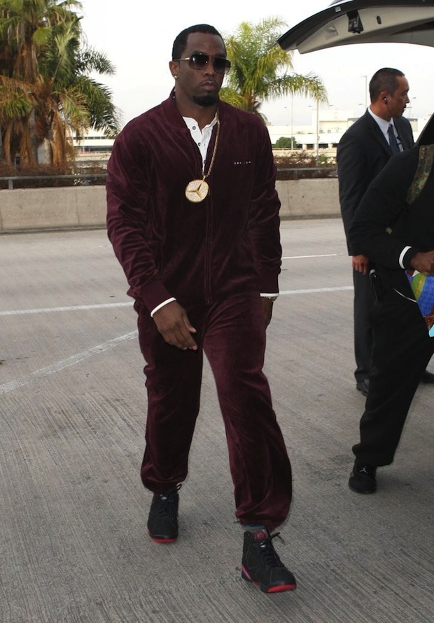 Sean-P-Diddy-Combs-wearing-Sean-John-ox-blood-Velour-Track-Suit-and-Air-Jordan-Retro-7-Sneakers-4.jpeg